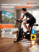 Bicicleta Ergométrica Smart Magnetic 13K | Disco 13KG | Resistência Magnética