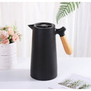 Garrafa Térmica de Café Nórdica  - Branca/Preta