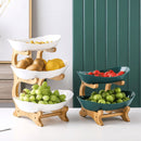 Fruteira de Mesa em Madeira - De 1 a 3 Andares